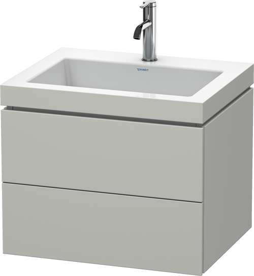 Duravit L-Cube c-bonded set wall-mounted
