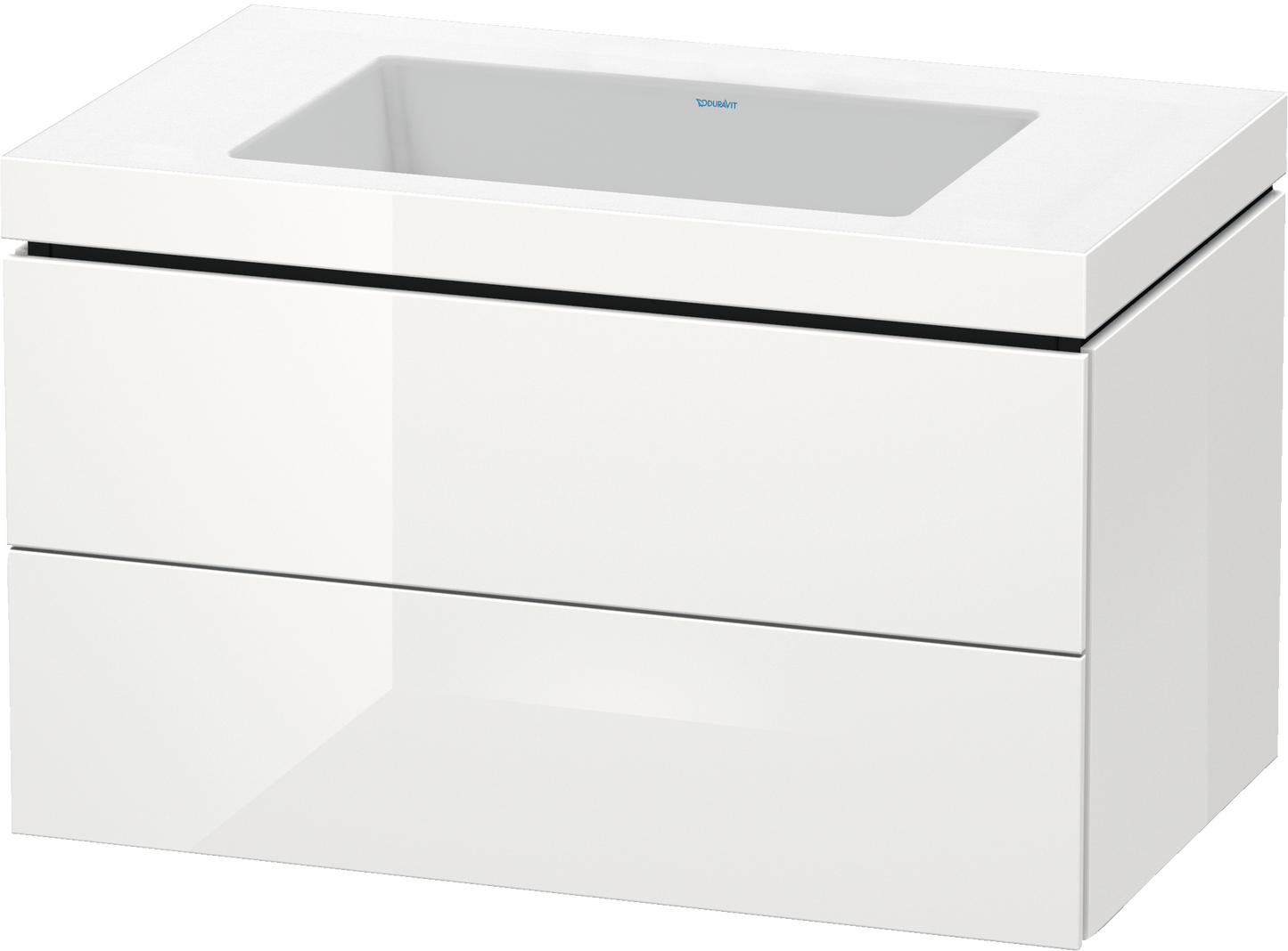 Duravit L-Cube c-bonded set wall-mounted