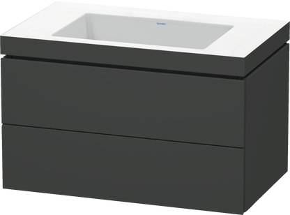 Duravit L-Cube c-bonded set wall-mounted