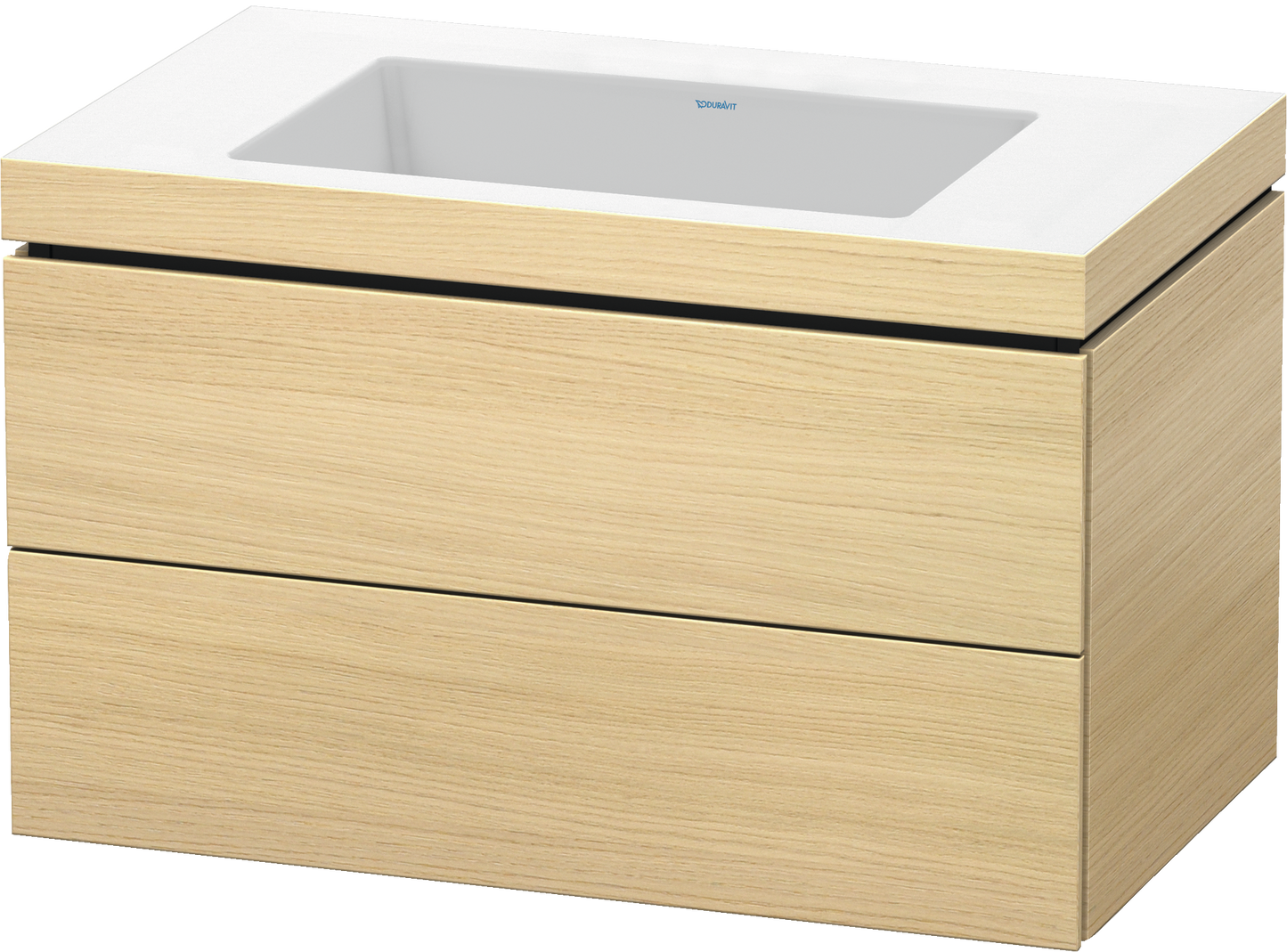 Duravit L-Cube c-bonded set wall-mounted