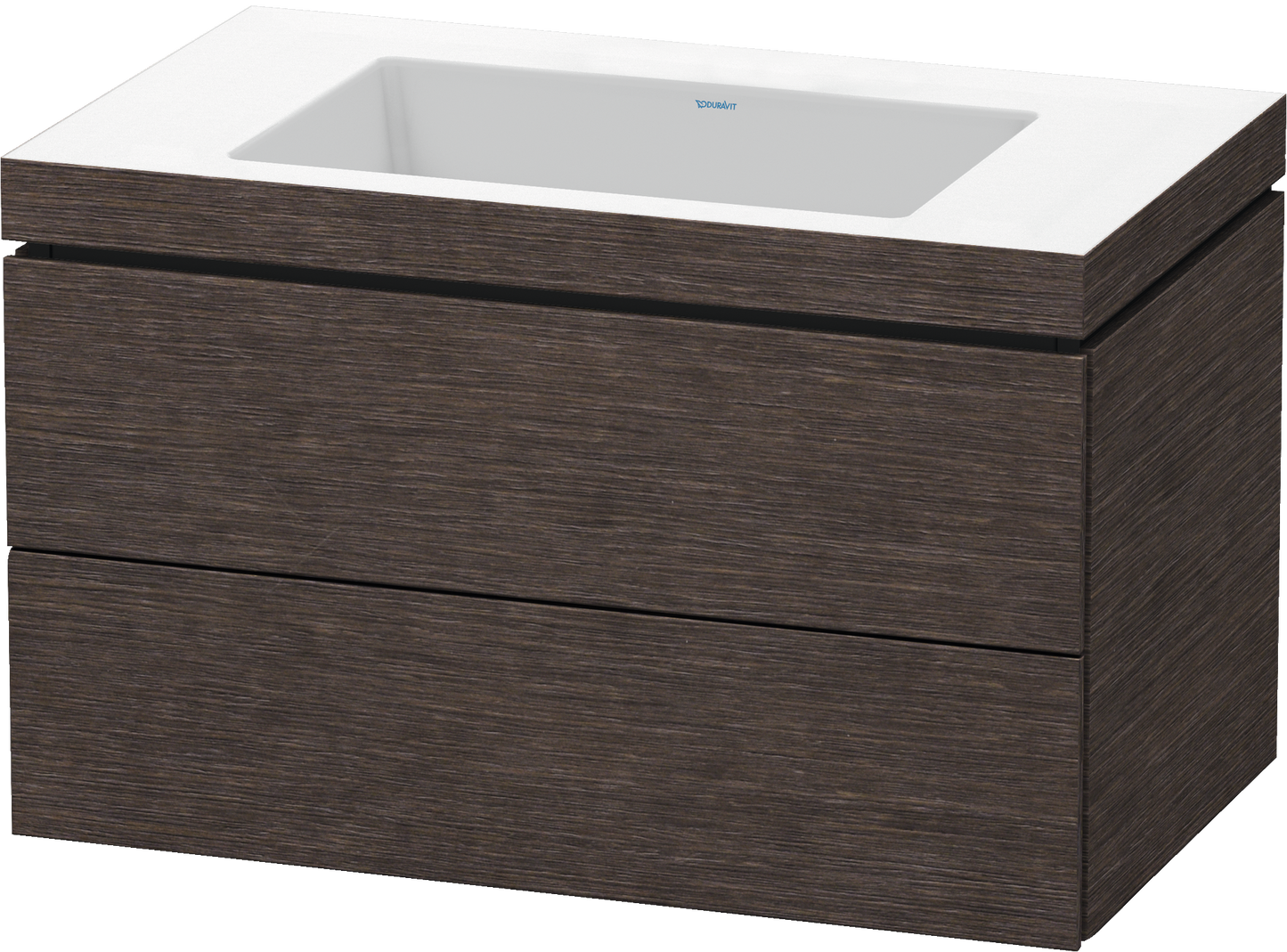 Duravit L-Cube c-bonded set wall-mounted