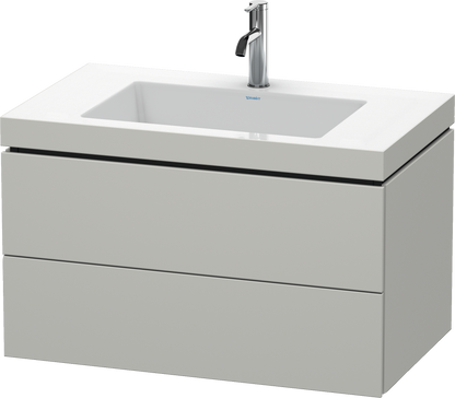 Duravit L-Cube c-bonded set wall-mounted