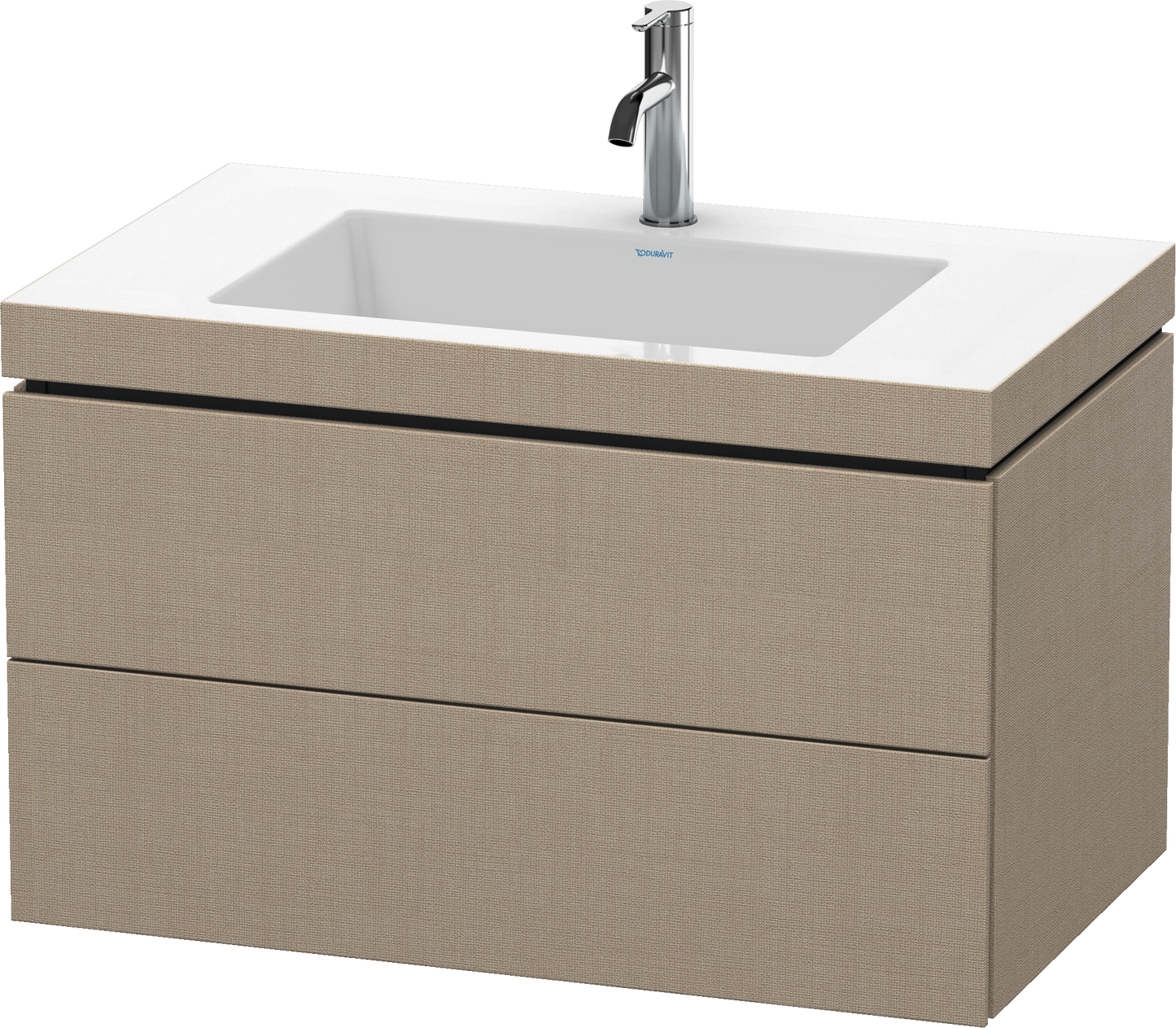 Duravit L-Cube c-bonded set wall-mounted