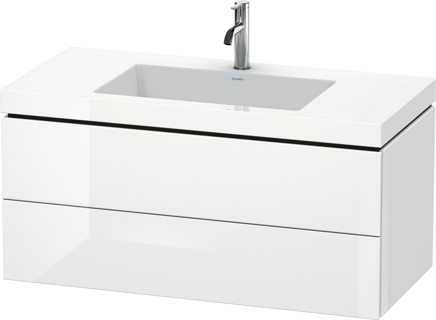 Duravit L-Cube c-bonded set wall-mounted