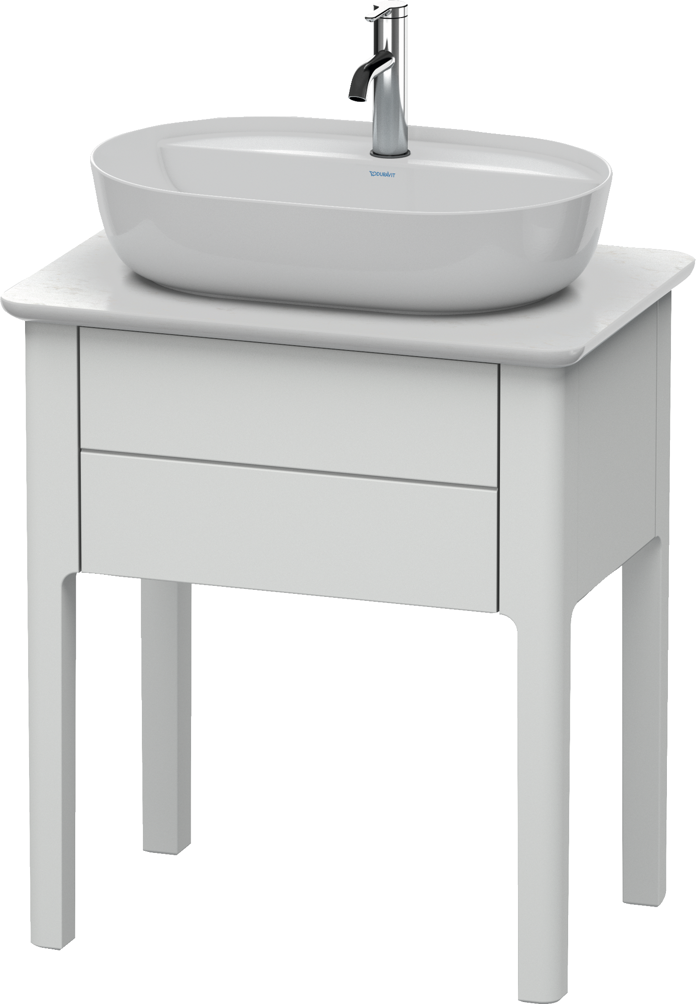 Duravit Luv Console vanity unit floorstanding