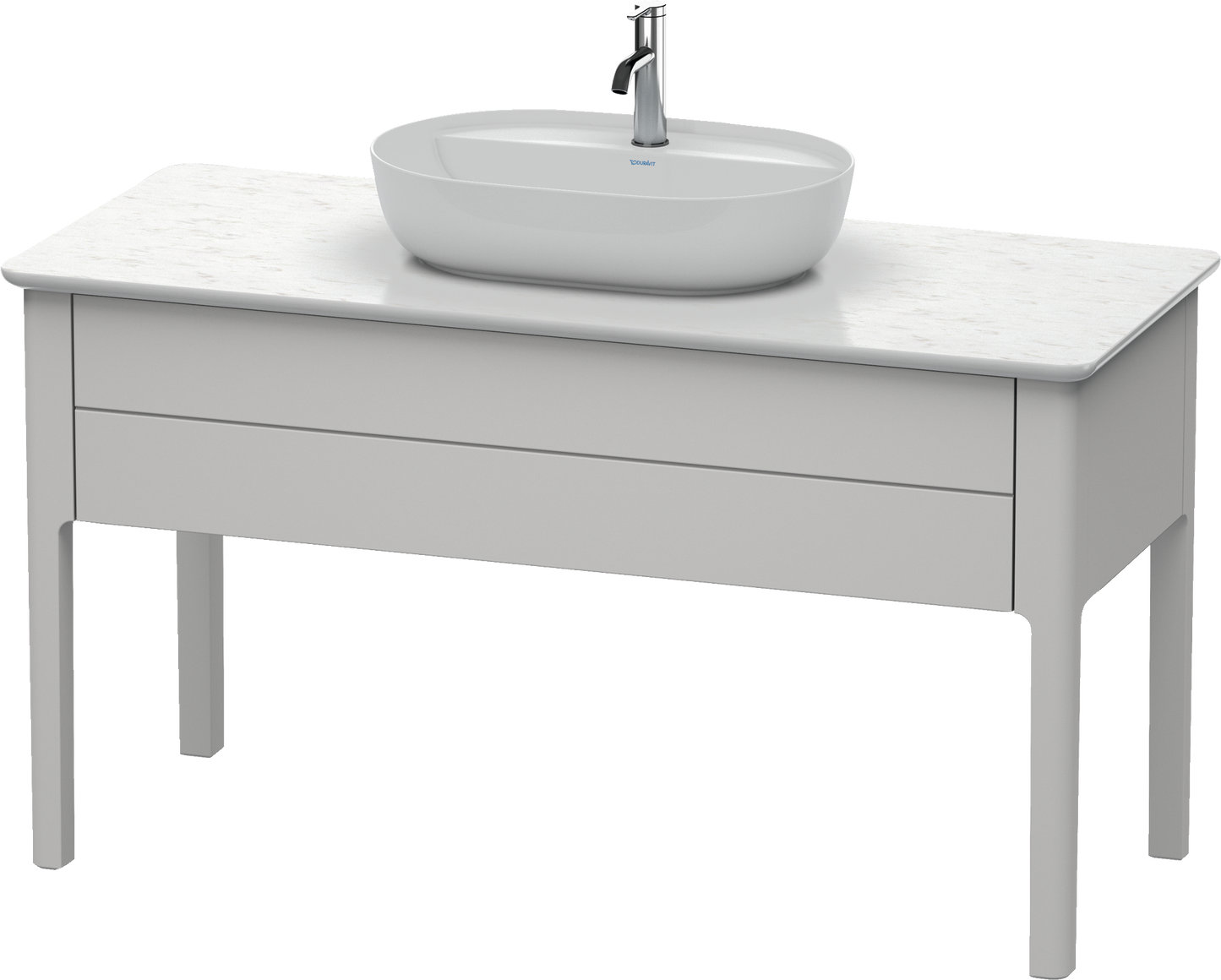 Duravit Luv Console vanity unit floorstanding