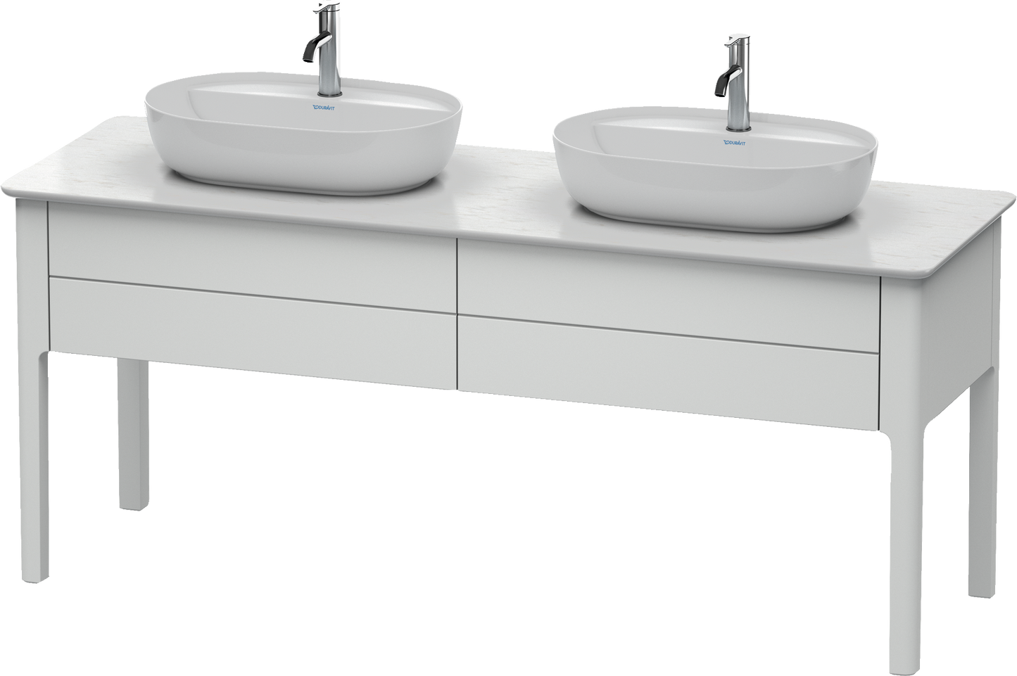 Duravit Luv Console vanity unit floorstanding