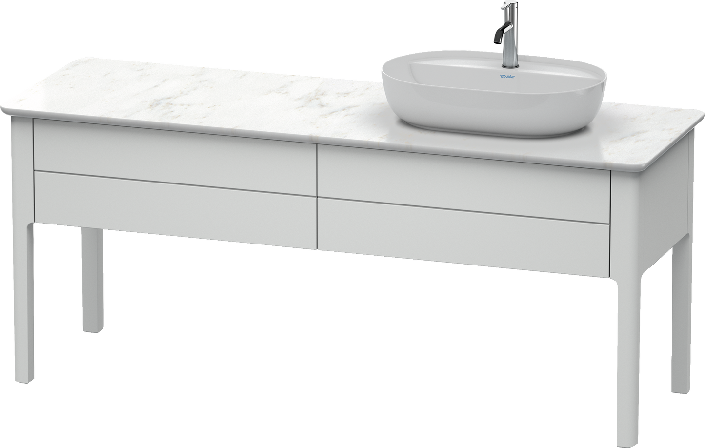 Duravit Luv Console vanity unit floorstanding