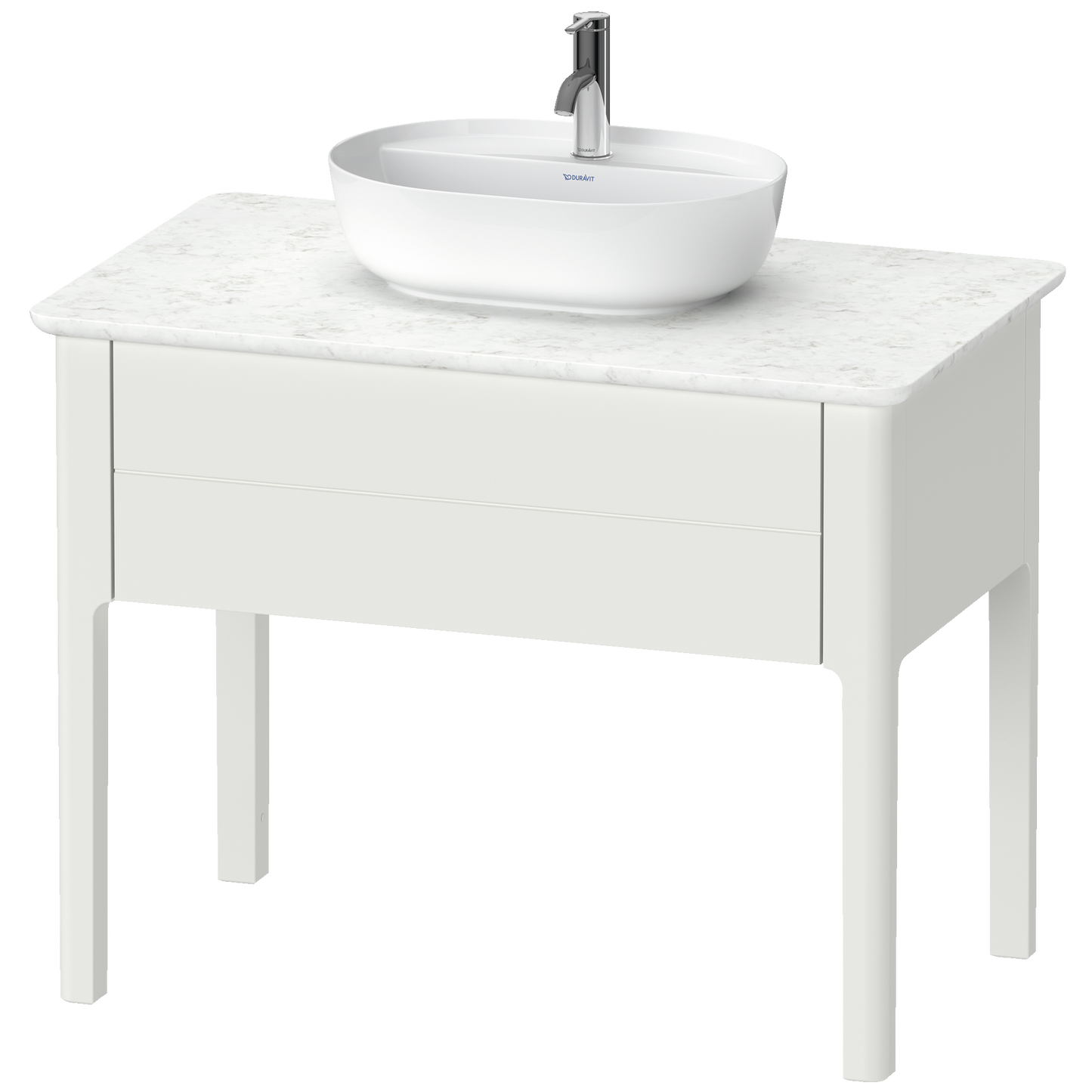 Duravit Luv Console vanity unit floorstanding