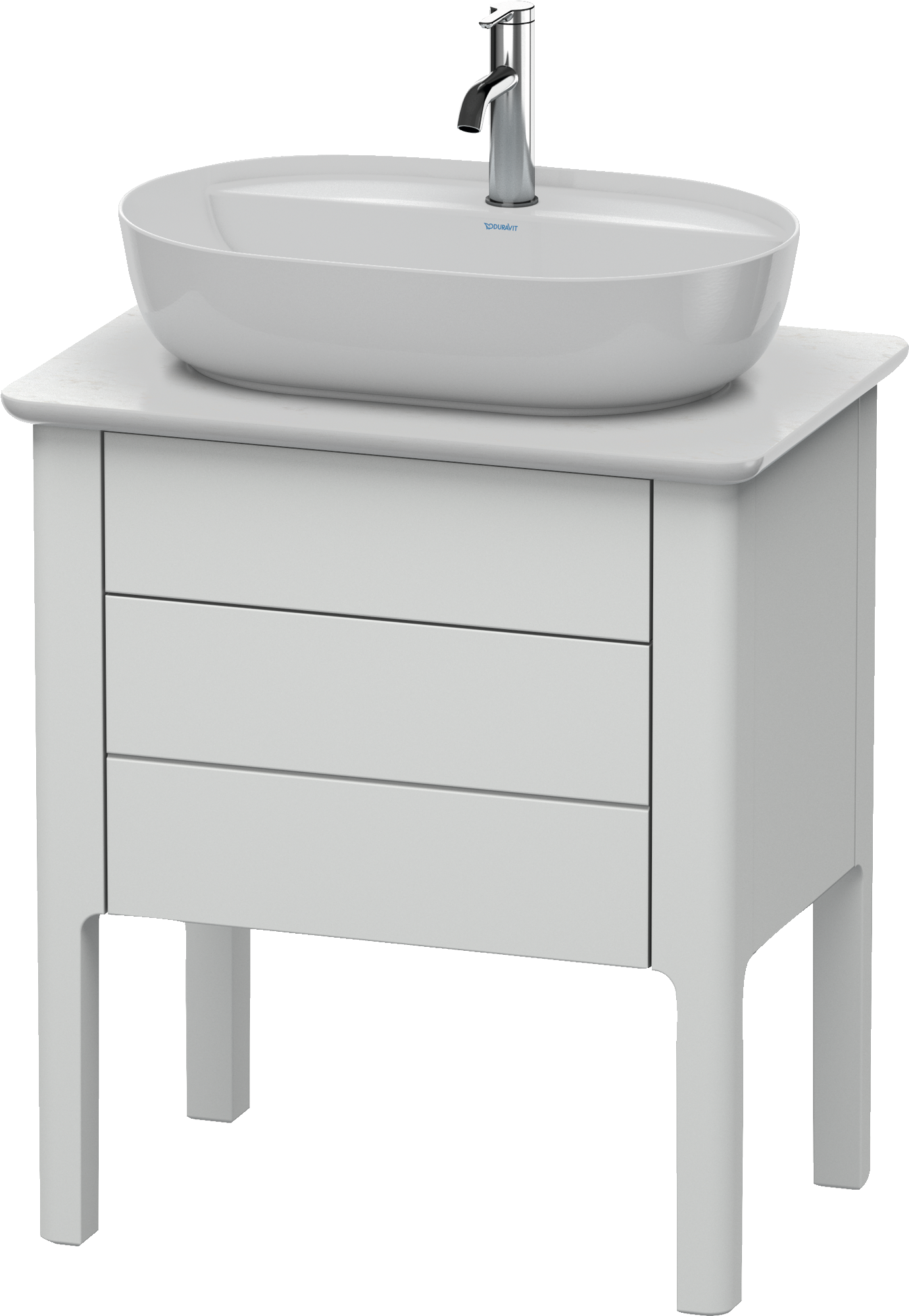 Duravit Luv Console vanity unit floorstanding