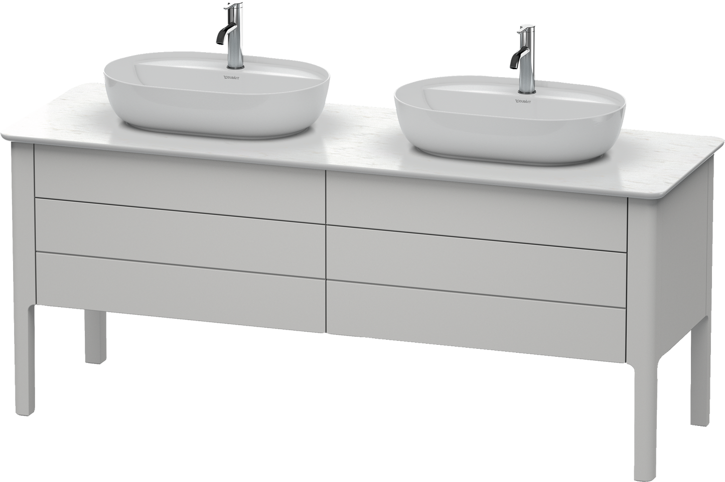 Duravit Luv Console vanity unit floorstanding