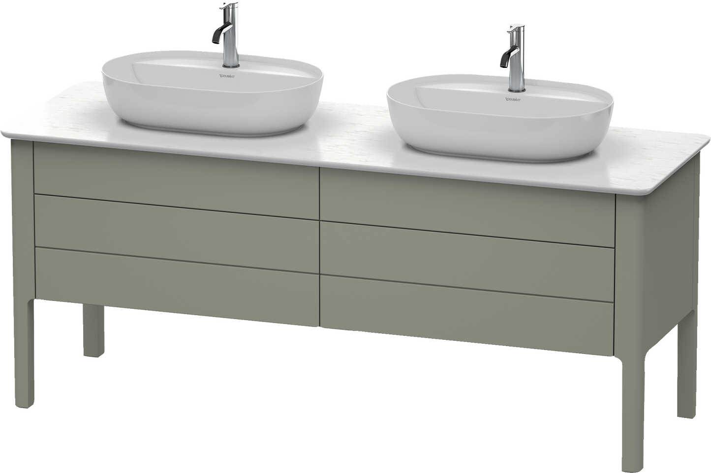 Duravit Luv Console vanity unit floorstanding