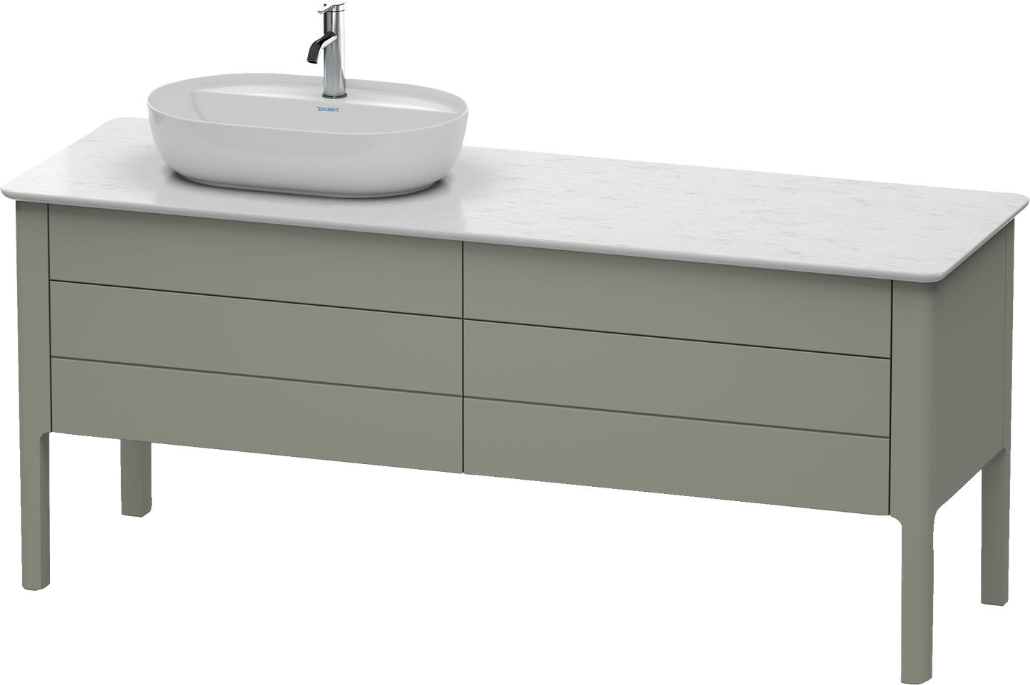 Duravit Luv Console vanity unit floorstanding