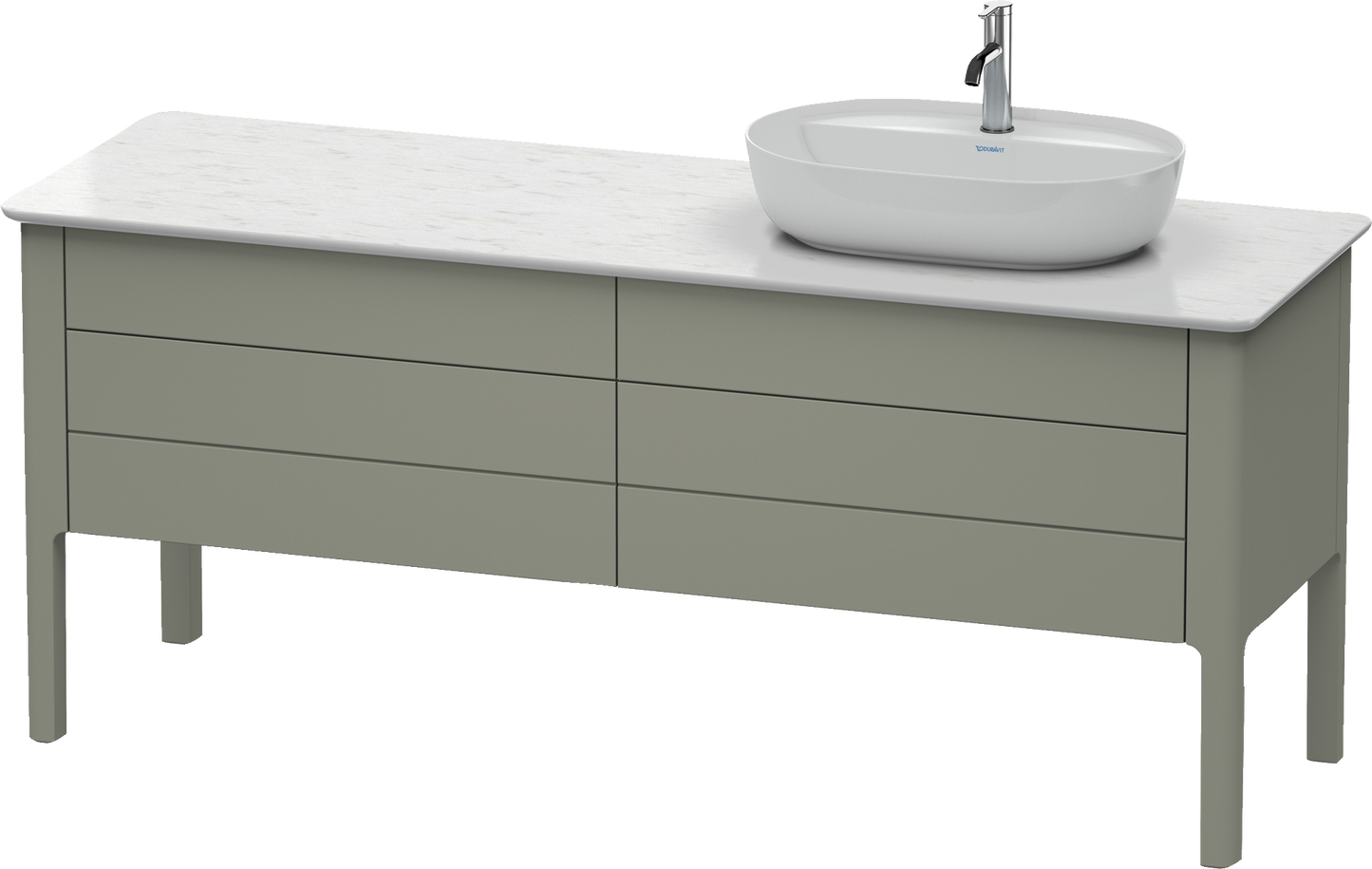 Duravit Luv Console vanity unit floorstanding