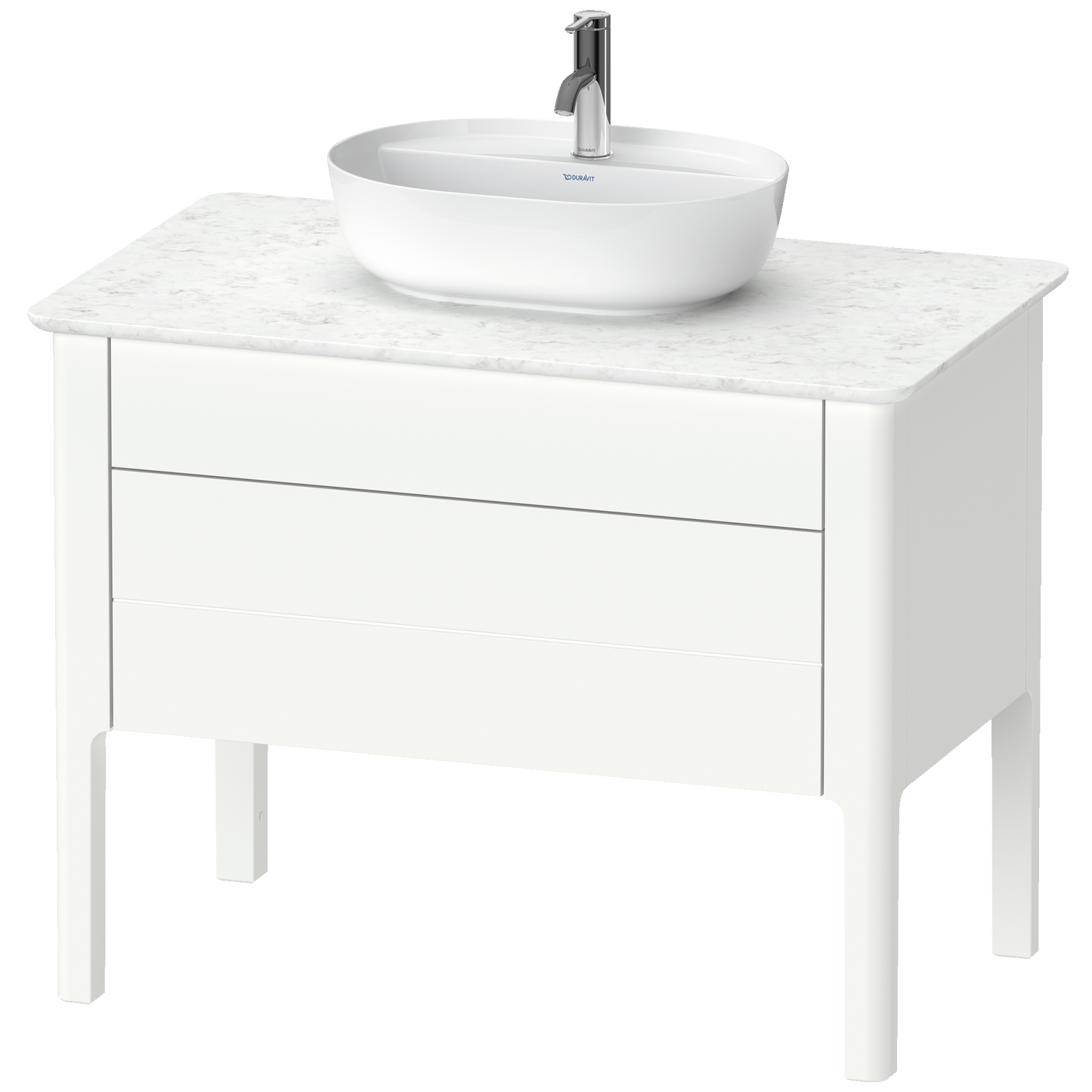 Duravit Luv Console vanity unit floorstanding
