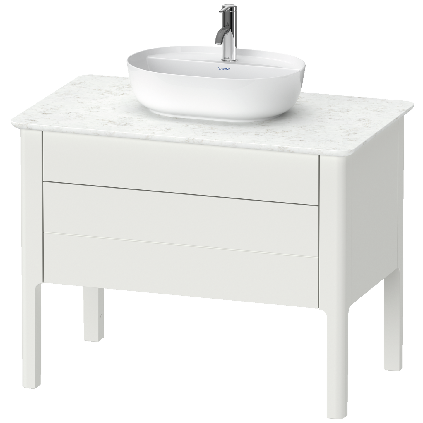 Duravit Luv Console vanity unit floorstanding