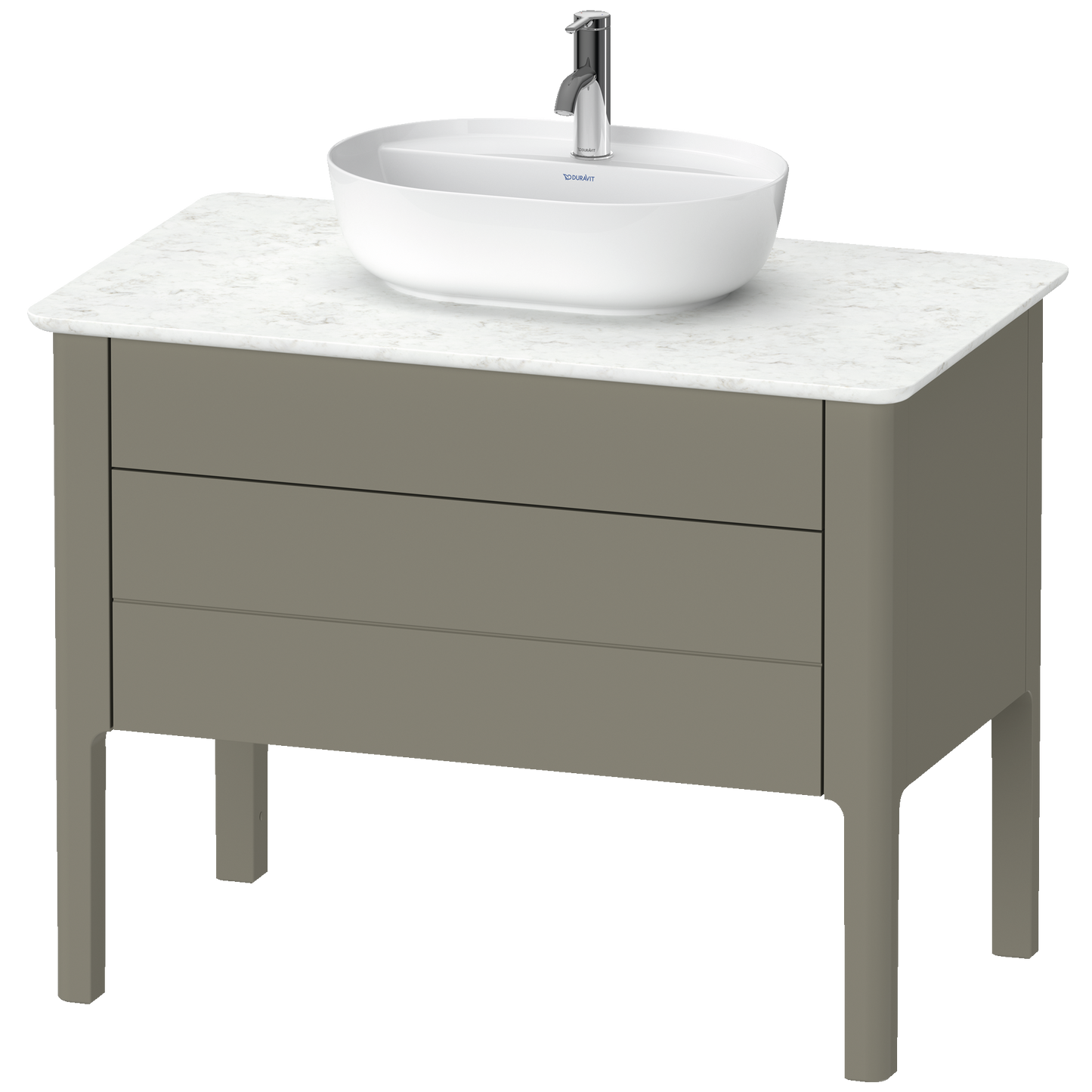 Duravit Luv Console vanity unit floorstanding
