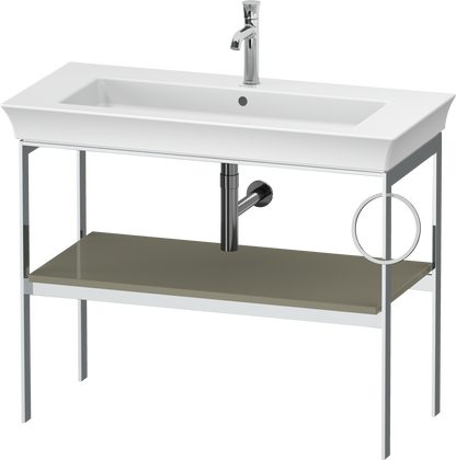 Duravit White Tulip Metal console