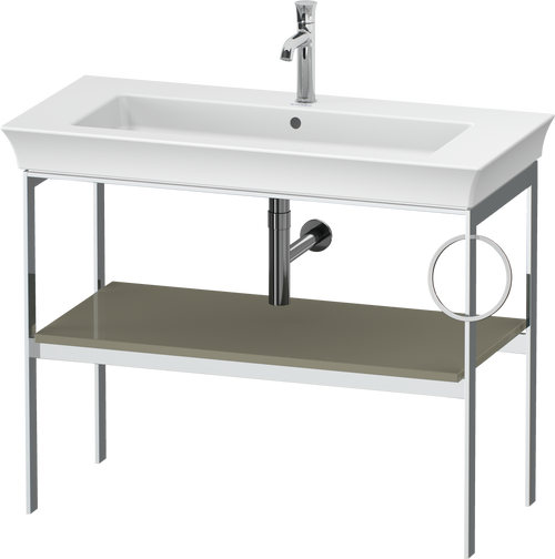 Duravit White Tulip Metal console