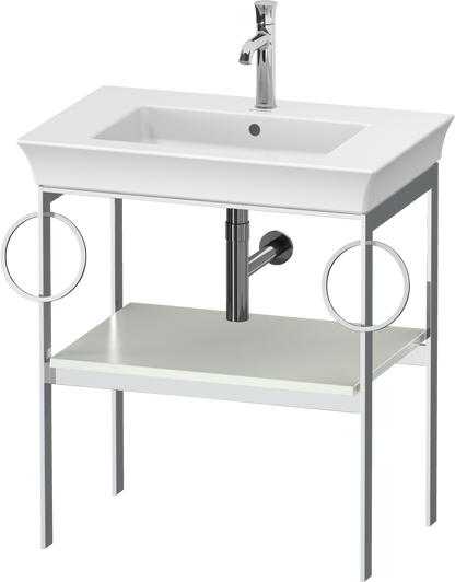 Duravit White Tulip Metal console