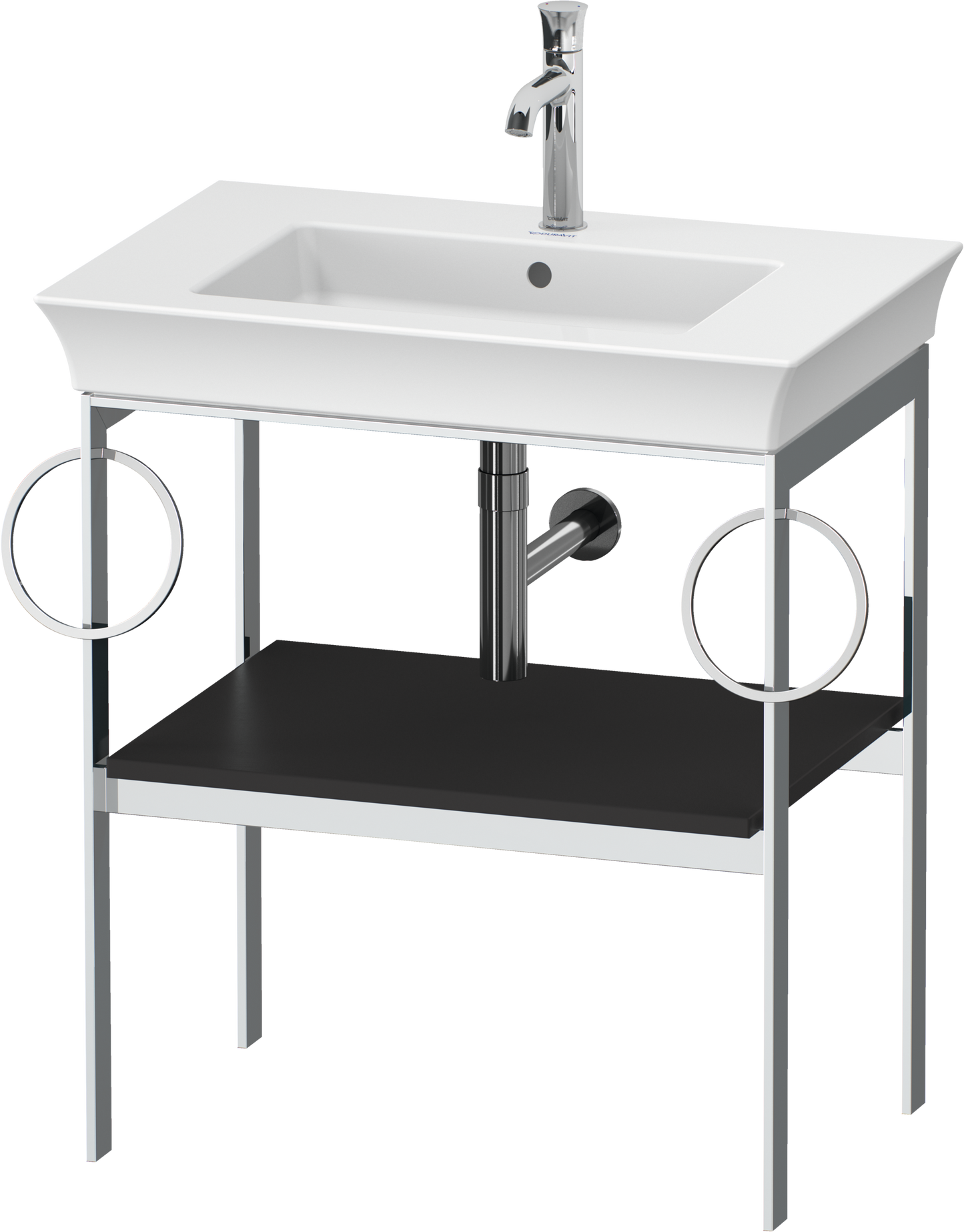 Duravit White Tulip Metal console