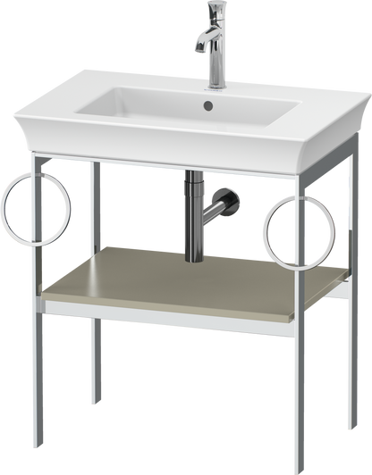 Duravit White Tulip Metal console