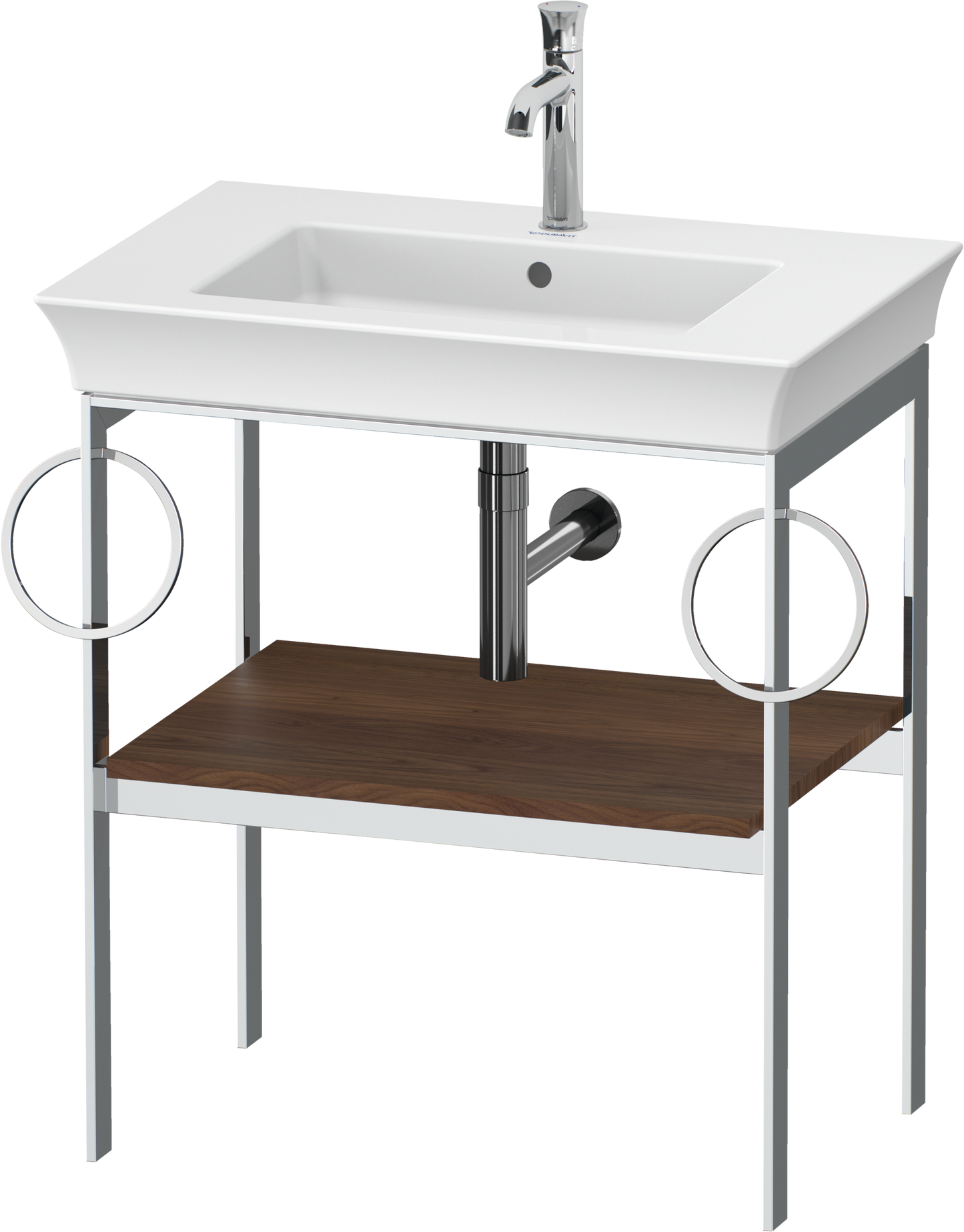 Duravit White Tulip Metal console