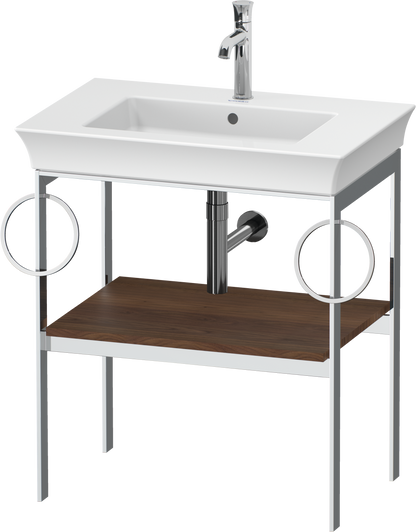 Duravit White Tulip Metal console