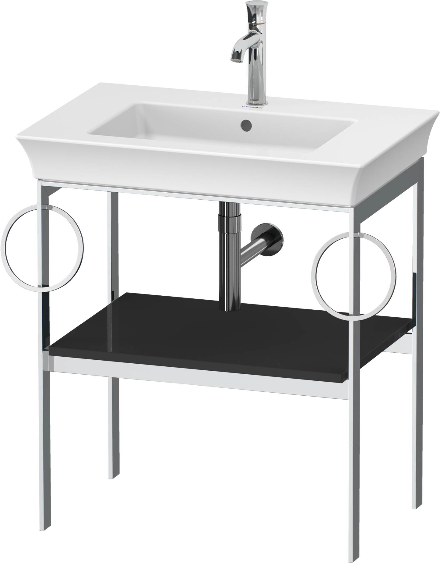 Duravit White Tulip Metal console