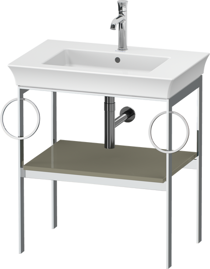 Duravit White Tulip Metal console