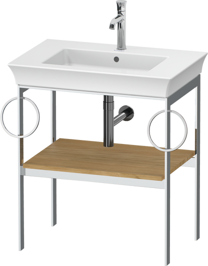 Duravit White Tulip Metal console