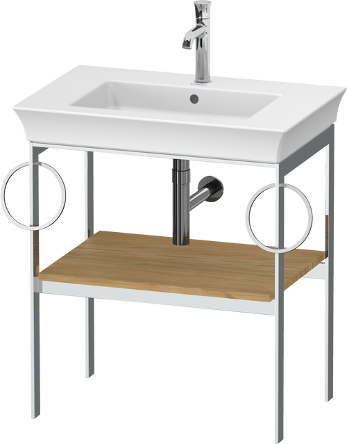 Duravit White Tulip Metal console