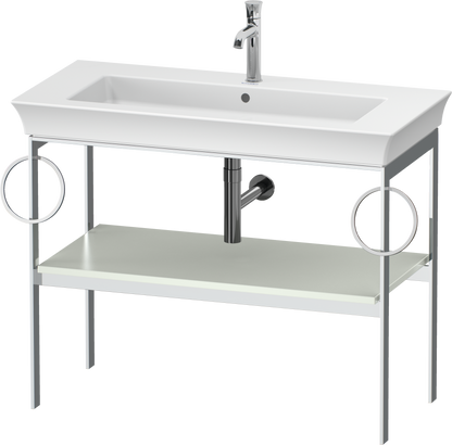 Duravit White Tulip Metal console