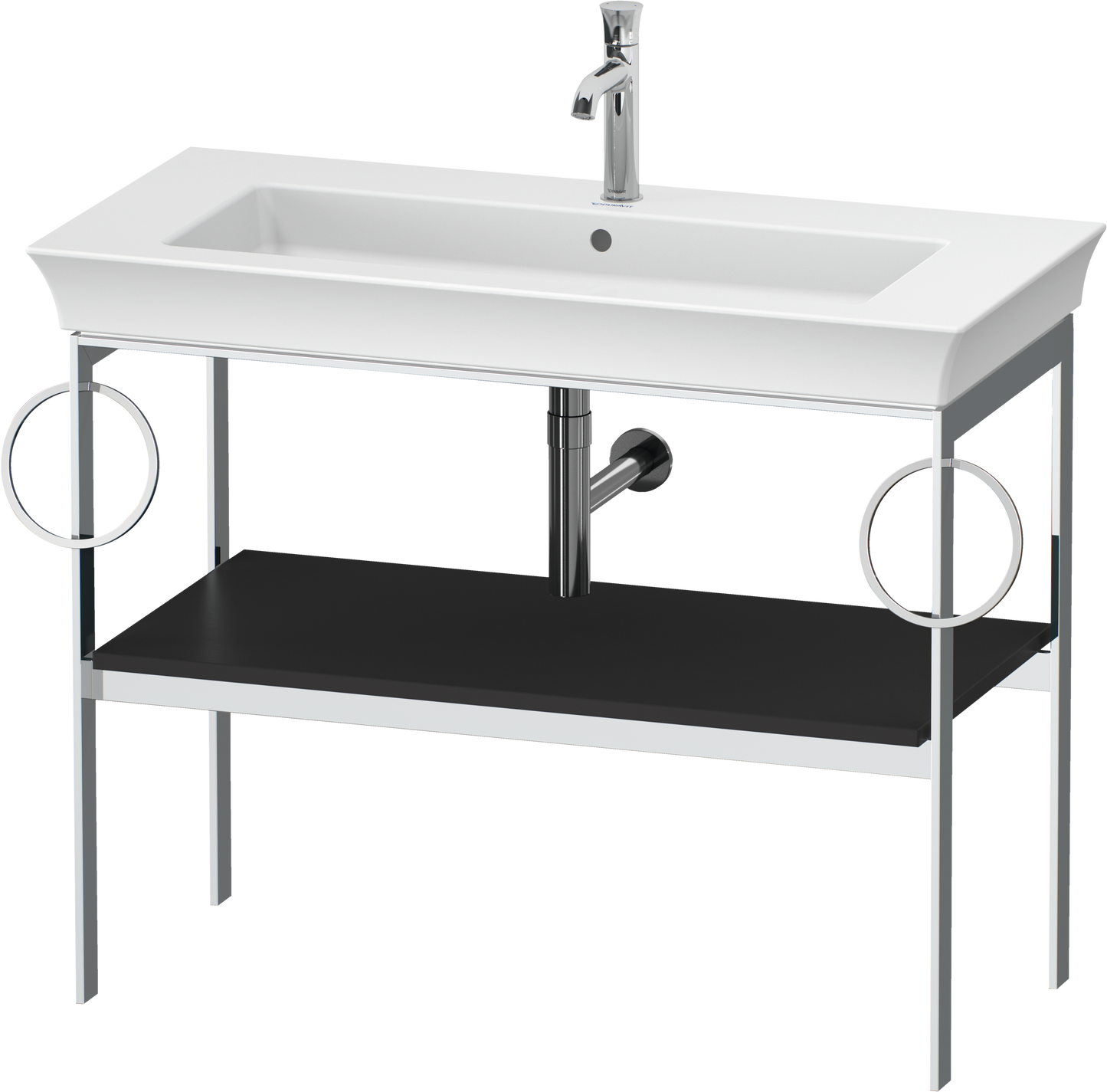 Duravit White Tulip Metal console