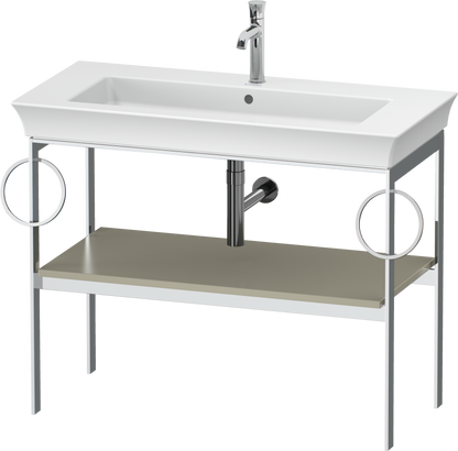 Duravit White Tulip Metal console