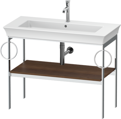 Duravit White Tulip Metal console