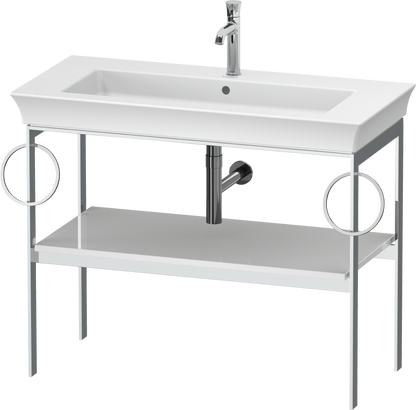 Duravit White Tulip Metal console