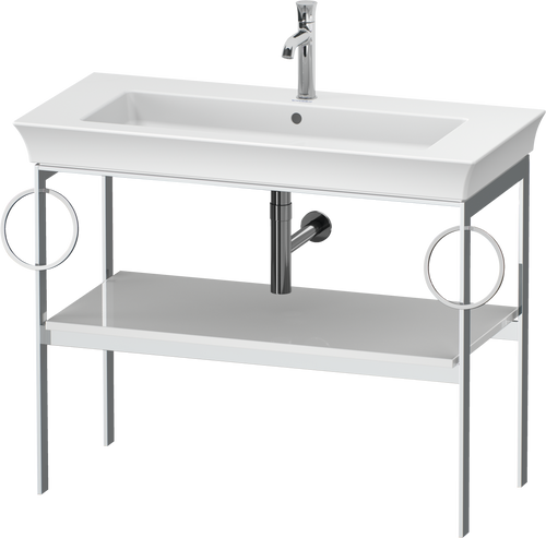 Duravit White Tulip Metal console