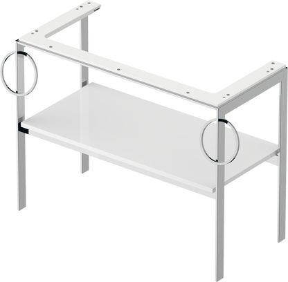 Duravit White Tulip Metal console