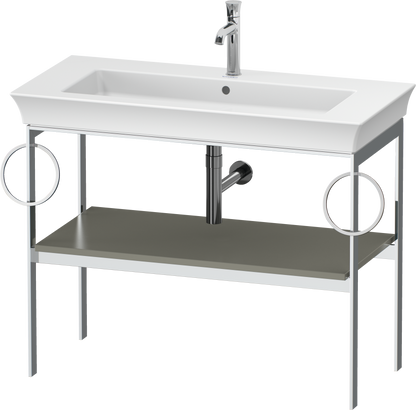 Duravit White Tulip Metal console