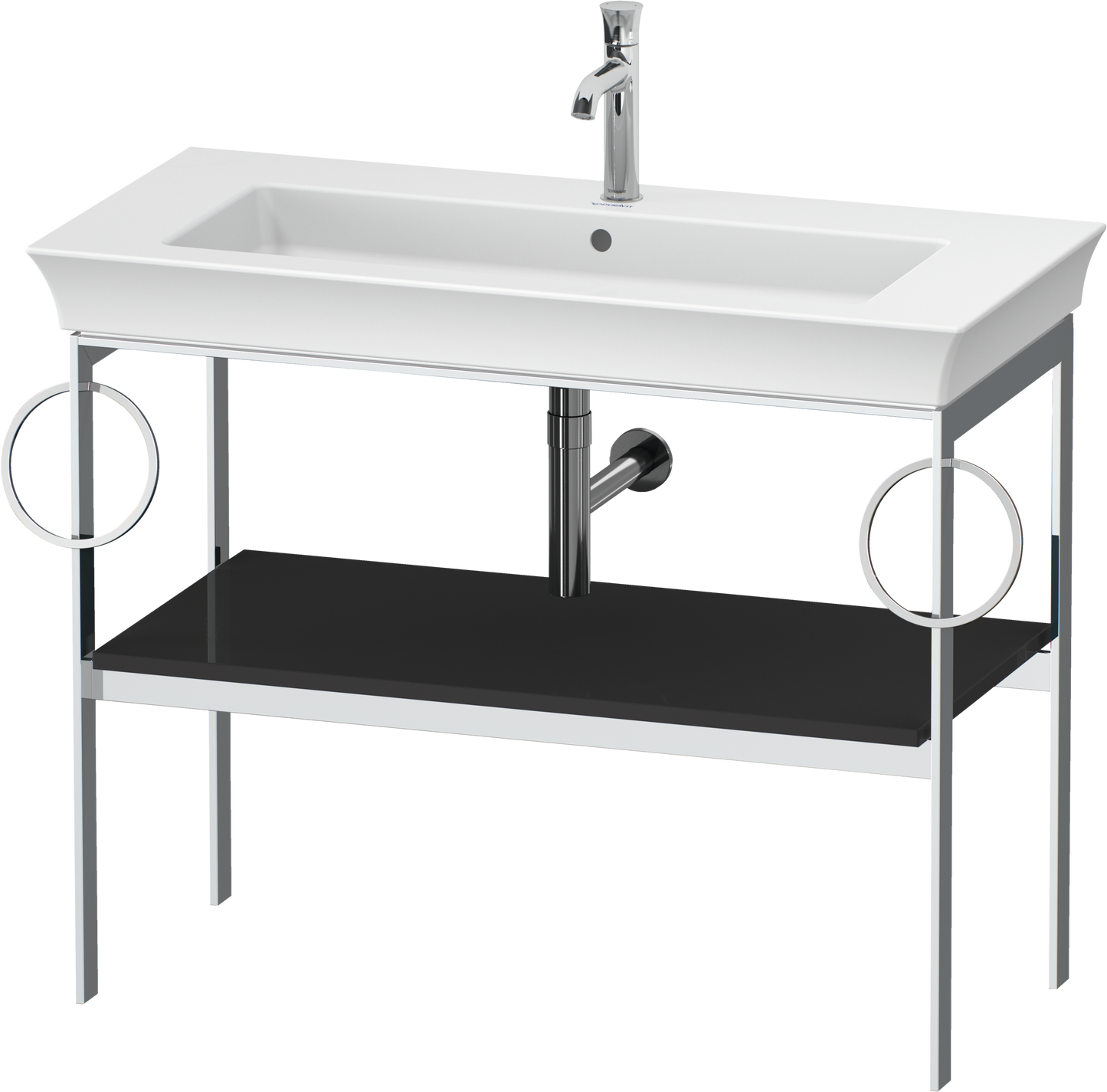 Duravit White Tulip Metal console
