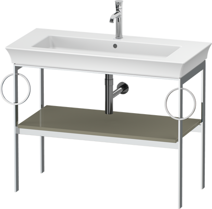 Duravit White Tulip Metal console