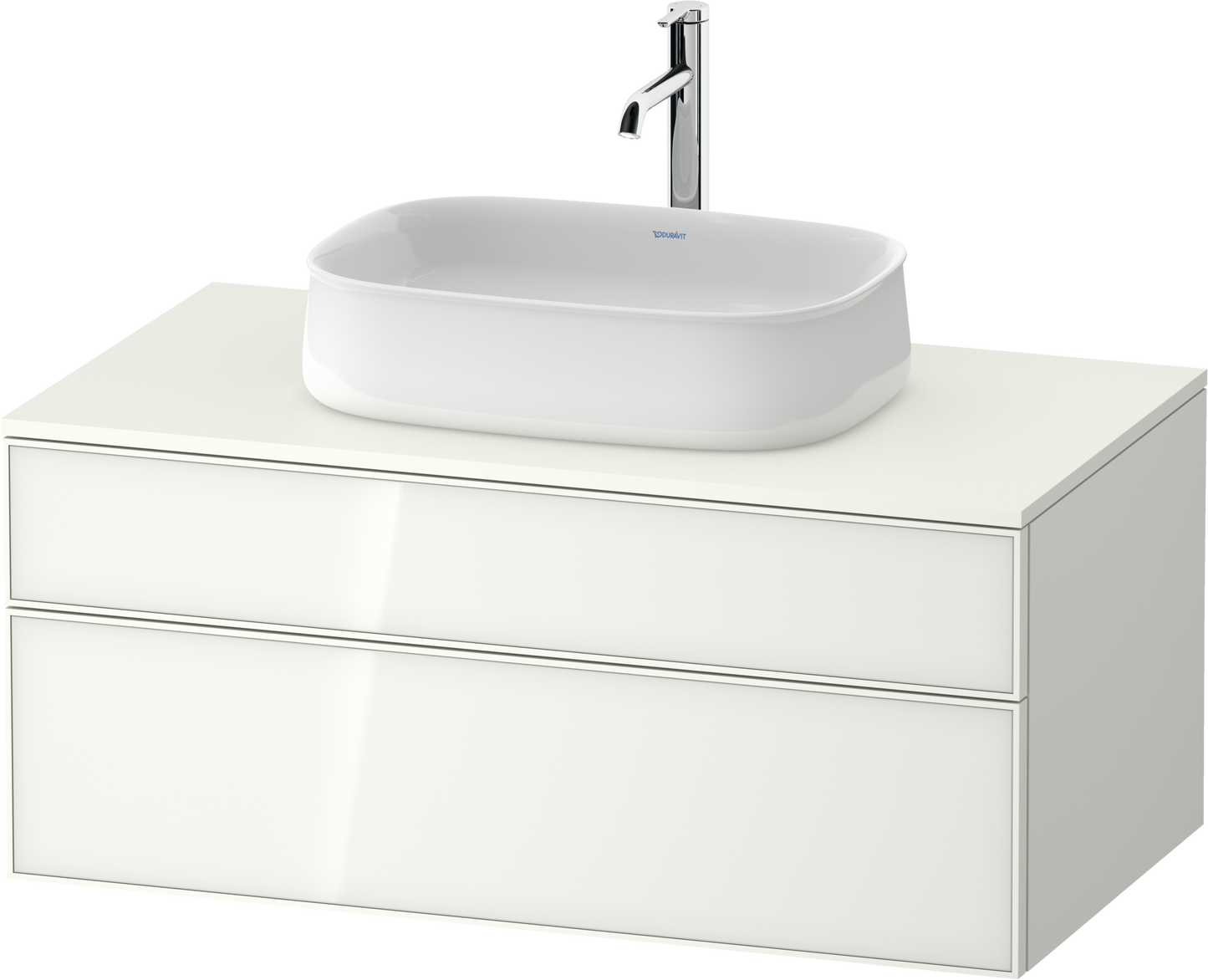 Duravit Zencha Console vanity unit wall-mounted