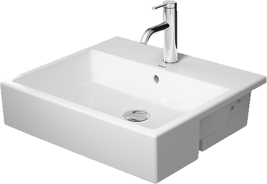 Duravit Vero Air Semi-recessed washbasin