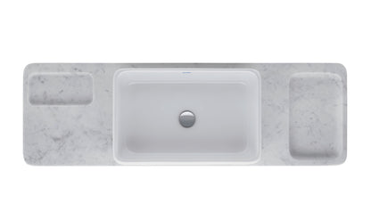 Duravit Qatego Washbowl with console and console support