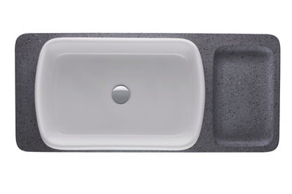 Duravit Qatego Washbowl with console and console support