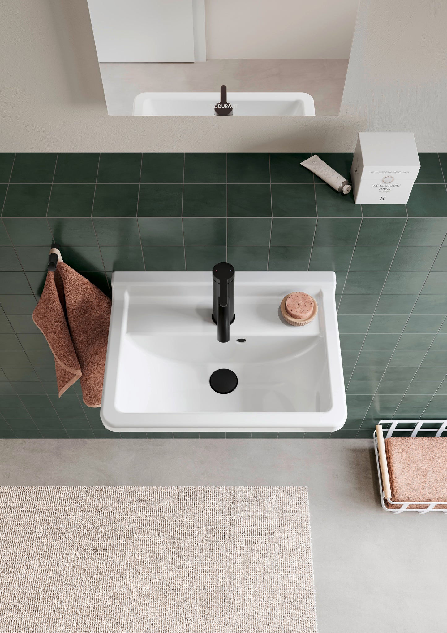 Duravit D-Code Towel hook
