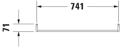 Duravit Universal Towel rail