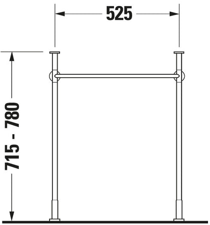 Duravit Vero Metal console