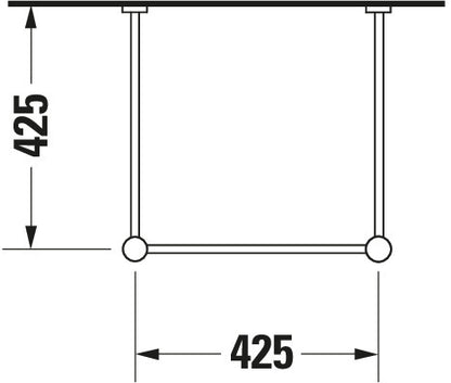 Duravit Vero Metal console